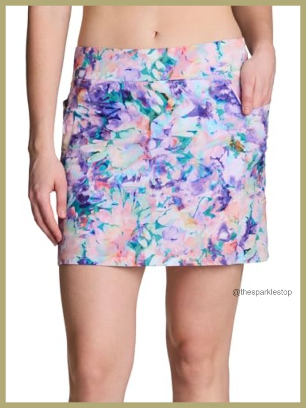 Women's Athletic Skort with Bike Shorts Quick Dry Golf Tennis Pickleball